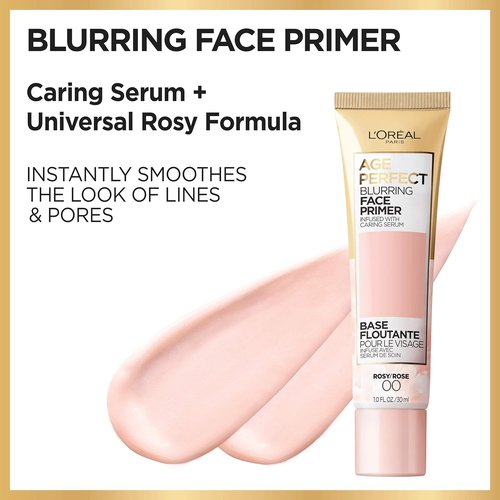 L'Oreal Paris Age Perfect Face Primer - Blurring Formula with Caring Serum for Smooth Skin