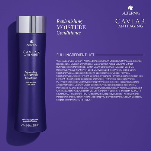 Alterna CAVIAR Anti-Aging Moisture Conditioner - Hydrates & Restores Dry, Brittle Hair | Sulfate Free