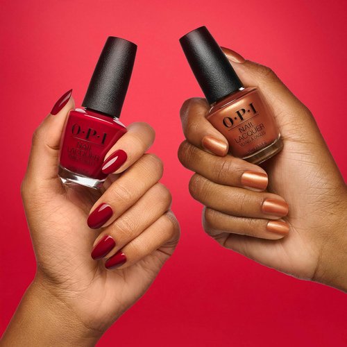OPI Nail Lacquer - Opaque Crème & Shimmer Nail Polish Shades | Fast Drying, Streak-Free, Chip Resistant