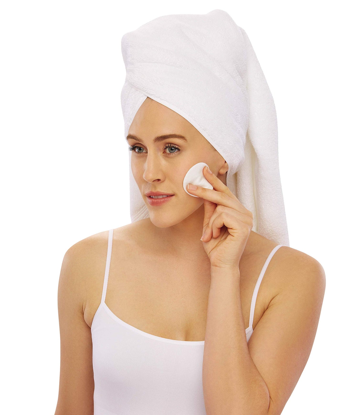 Simply Soft Premium Cotton Rounds, 100% Pure Cotton, Absorbent Cotton Pads, 100 Count (Pack of 6)