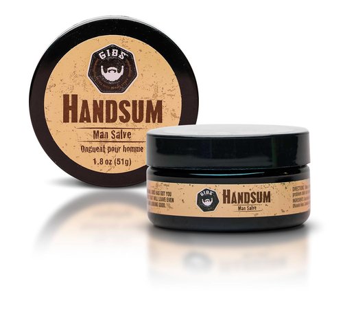 GIBS Grooming Handsum Man Salve - Nourishing Moisturizer for Men | 1.8 oz