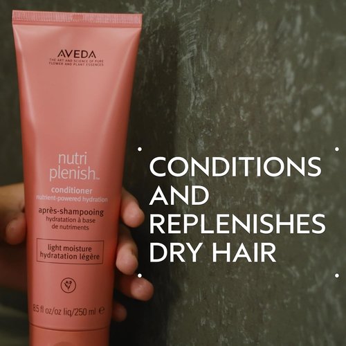 Aveda Nutriplenish Conditioner - Light Moisture Hydrating Formula for Fine to Medium Dry Hair | Organic Pomegranate Oil, Coconut Oil, Mango Butter