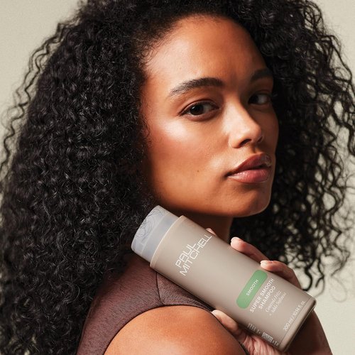 Paul Mitchell Super Smooth Shampoo - Controls Frizz & Adds Softness for Frizzy Hair 12 oz