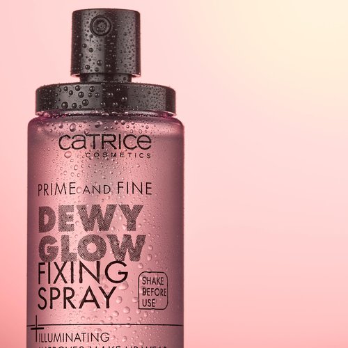Catrice | Prime & Fine Illuminating Dewy Glow Spray | Transparent and Fast Drying Fixing Spray| Paraben Free & Vegan | Cruelty Free