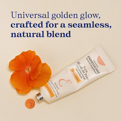 Embryolisse Radiant Complexion Cream - Hybrid Makeup & Moisturizer with Hyaluronic Acid & Shea Butter | 1.01 Fl. Oz.