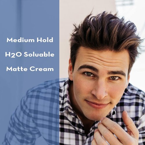 Layrite Natural Matte Cream - Lightweight Styling Cream for a Natural Look | 4.25 Ounce