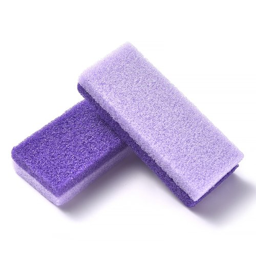 KAZIPOP 6PCS Foot Pumice Stone Pedicure Stone Callus Remover & Foot Scrubber Pumice Sponge for Feet and Heels Callus and Dead Skins