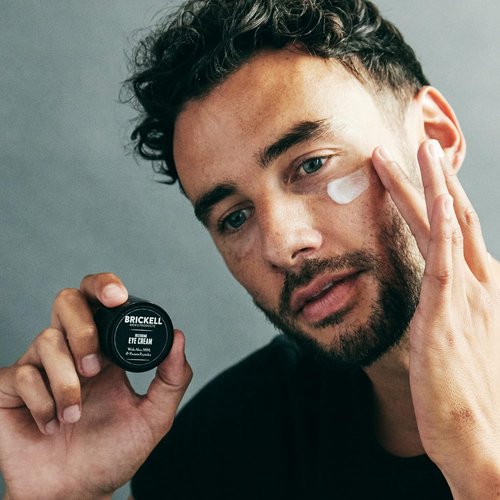 Brickell Men's Anti-Aging Skin Care Set | Complete Defense Routine with Night Cream, SPF Moisturizer & Vitamin C Serum