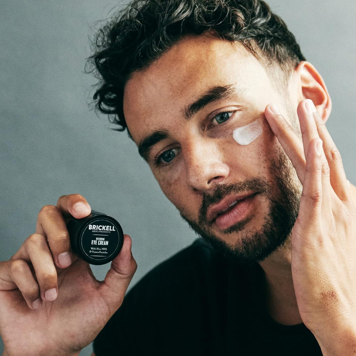 Brickell Men's Anti-Aging Skin Care Gift Set - Night Face Cream, Vitamin C Serum & SPF Moisturizer