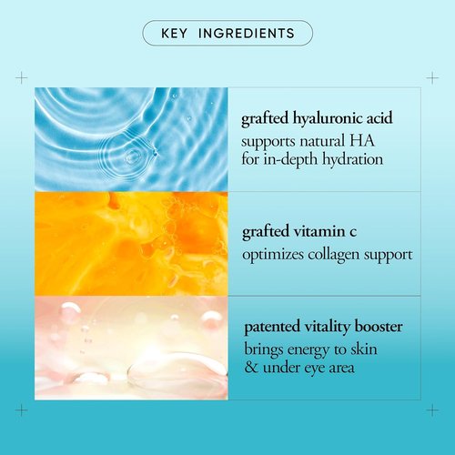 Philosophy Dose Of Wisdom Bouncy Skin Reactivating Facial Serum - Hyaluronic Acid & Vitamin C for Radiant Skin