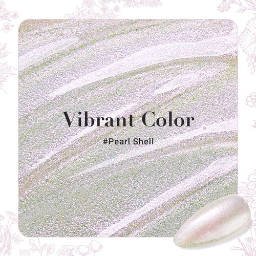 AZUREBEAUTY Chrome Quick Dry Nail Polish - Shine Pearl Natural Lustrous Enamel for DIY Manicure & Pedicure