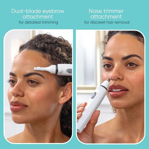 Conair GIRLBOMB All-in-One Trimmer & Shaver Set for Women - Wet/Dry Rechargeable Design
