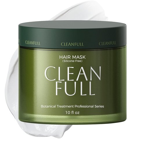 **Regine Switzerland Botanical Keratin Hair Mask - Deep Repair Treatment for Dry, Damaged Hair (10 fl oz) | Vegan, Silicone-Free, Lightweight Formula**