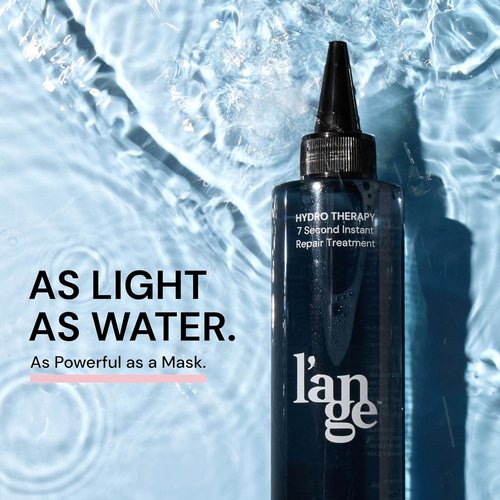 L'ANGE HAIR Hydro Therapy 7-Second Instant Repair - Hydrating Lamellar Hair Treatment | Paraben-Free, Anti-Frizz & Glossy Finish