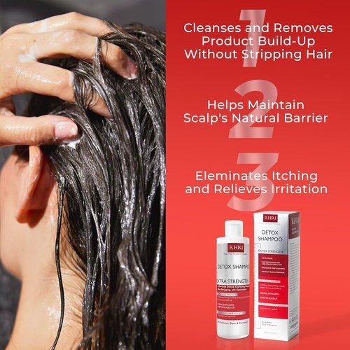 Regine Switzerland Detox Shampoo - Clarifying Formula to Detoxify & Regrow Hair - Nourishes Follicles, Soothes Scalp