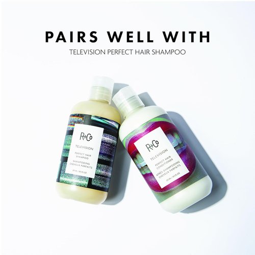 R+Co TELEVISION Perfect Hair Conditioner – Hydrating & Smoothing Hair Conditioner, Adds Shine & Softness, All Hair Types