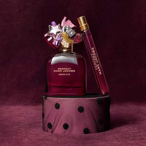 Marc Jacobs Perfect Absolute Eau de Parfum - Ambery Women's Fragrance with Caramelized Fig, Jasmine & Rich Amber
