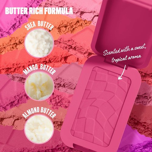 NYX PROFESSIONAL MAKEUP Buttermelt Powder Blush - Fade & Transfer-Resistant, 12HR Wear, Vegan Formula | Butta With Time