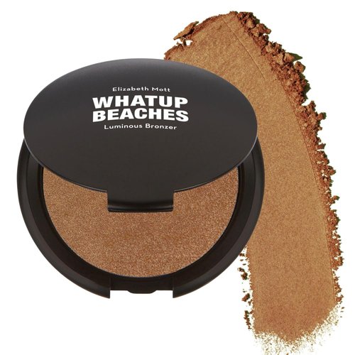 Elizabeth Mott Matte Bronzer Powder | Long-Lasting Natural Sun-Kissed Finish for All Skin Tones (10g)