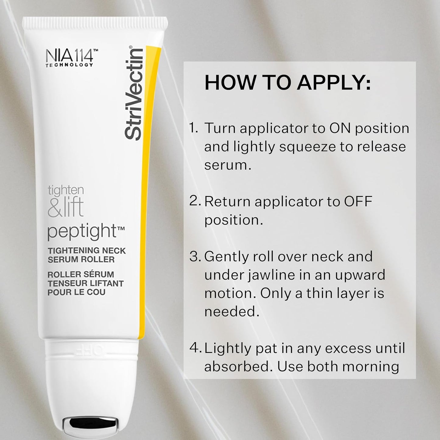 StriVectin Peptight™ Neck Tightening Anti-Aging Serum Roller - 1.7 fl. oz. for Youthful Skin