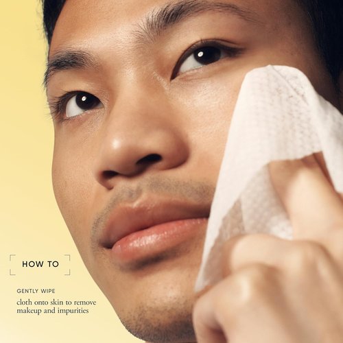 Philosophy Purity Made Simple Facial Cleansing Cloths - Effortlessly Removes Makeup & Dirt - Travel-Friendly