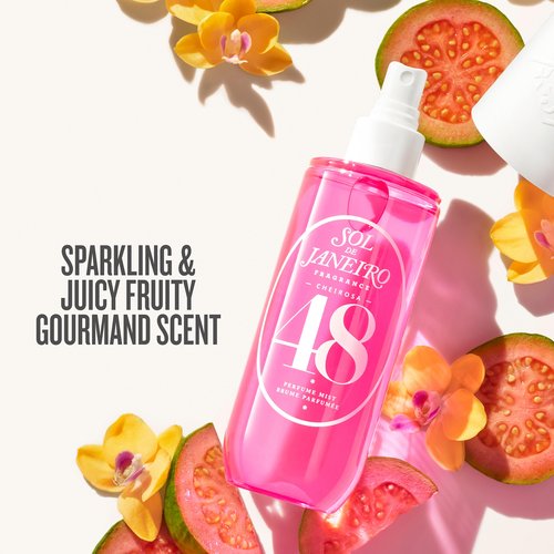 Sol de Janeiro Giftable Set | Two Travel Size Hair & Body Fragrance Mist with Pink Pouch | Cheirosa 68 & Cheirosa 48, 3 fl oz ea | Amazon Exclusive | $72 Value