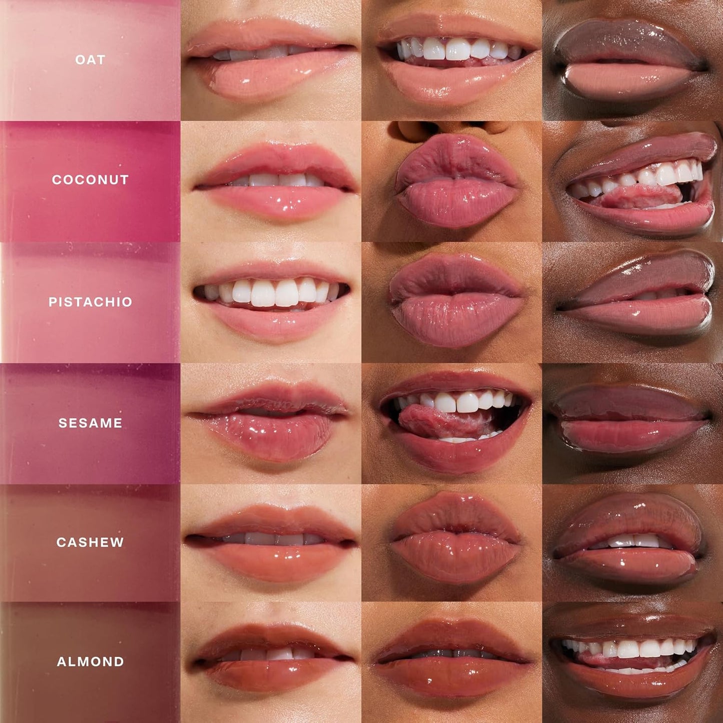 Tower 28 ShineOn Lip Gloss Jelly - Hydrating Tinted Lip Balm for Sensitive Lips - Non-Sticky High-Shine Formula - Pistachio Nude Pink (0.13 oz)