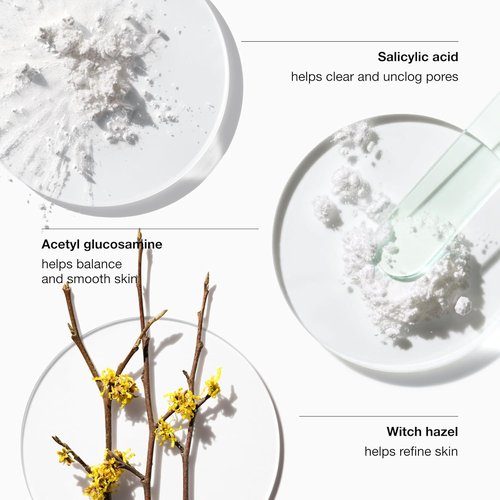 Clinique 3-Step Clarifying Lotion - Alcohol-Free Face Exfoliator for Sensitive Skin | Toner with Witch Hazel & Salicylic Acid