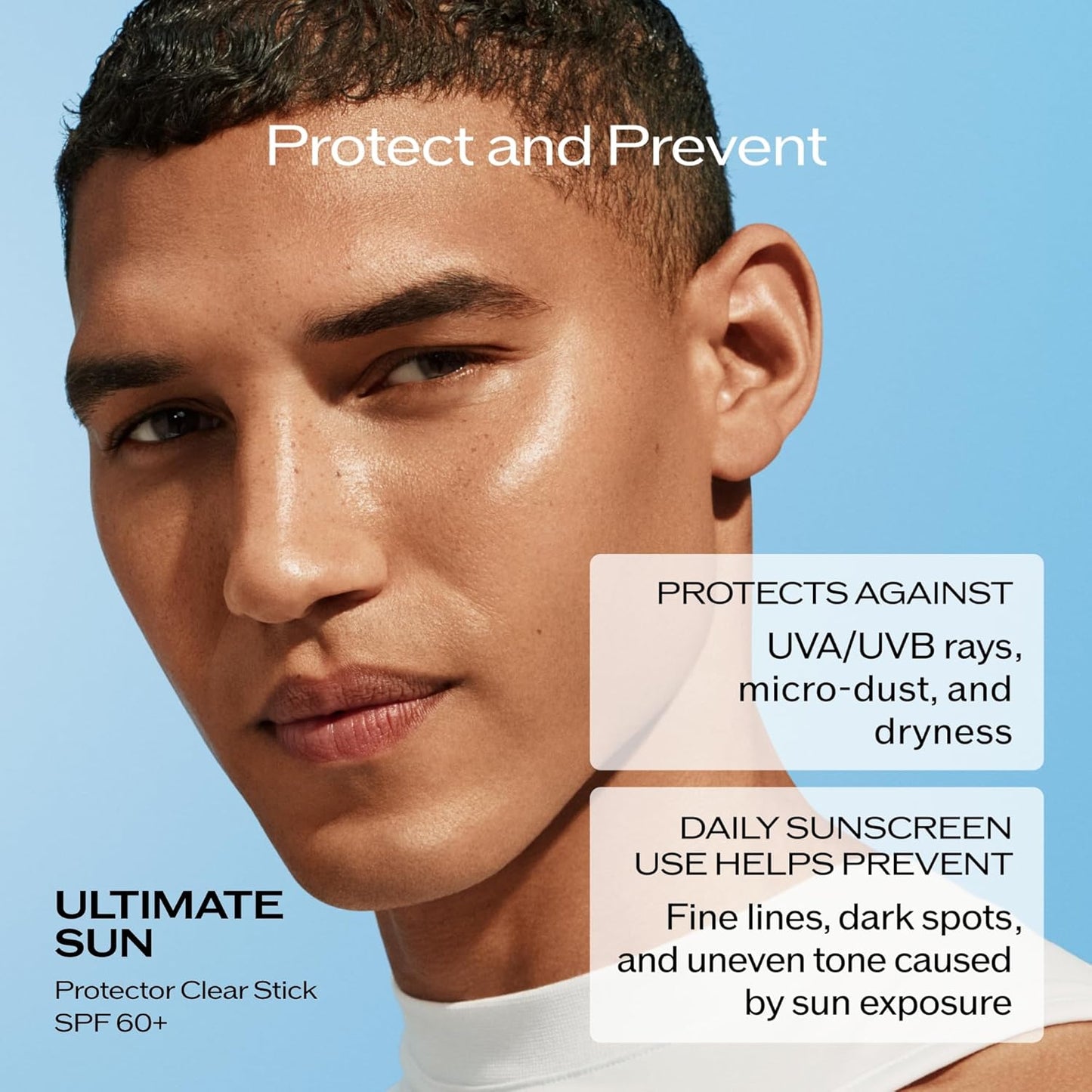 Shiseido Ultimate Sun Protector Clear Stick SPF 60+ | Lightweight, Invisible Sunscreen - 0.7 oz & Lotion 150 mL