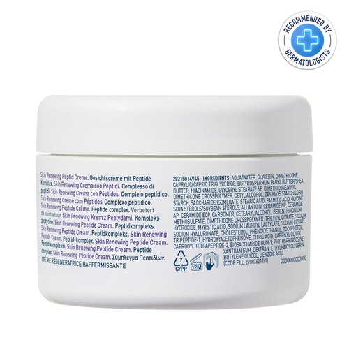 CeraVe Skin Renewing Night Cream - Niacinamide & Peptide Complex Moisturizer for Face, 1.7 oz