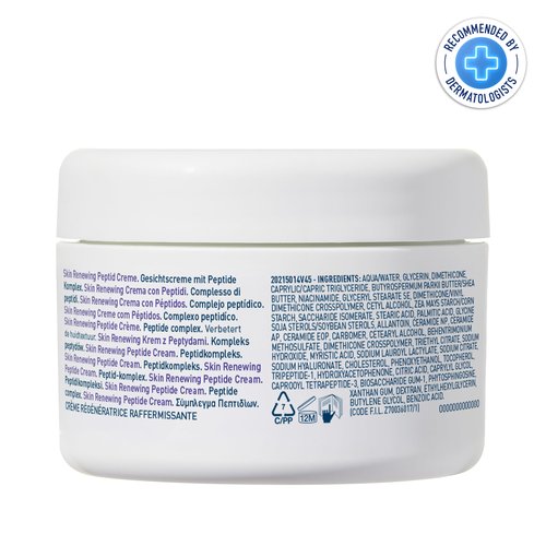 CeraVe Skin Renewing Night Cream, Niacinamide, Peptide Complex, and Hyaluronic Acid Moisturizer for Face, 1.7 Ounce, Packaging may Vary