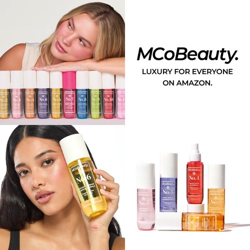 MCoBeauty Fragrance Mist No. 6 - Hair and Body Spray with Coconut Cream White Floral Scent - Light Perfume Mist, Vegan Cruelty Free Self Care Gifts - Womens Body Mist Spray,