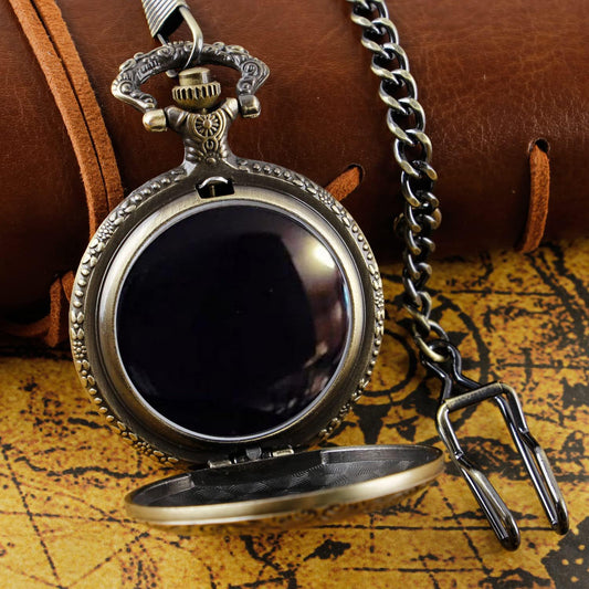 TOWDREU Scrying Mirror, Natural Black Obsidian Mirror Witch Witchcraft for Divination, Meditation, Witchy Gifts, Bronze