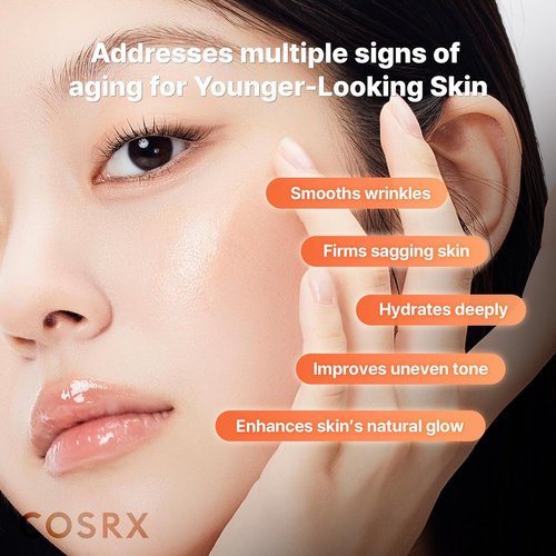 COSRX 5 PDRN Collagen Intense Vitalizing Serum - Firm & Glow Skin with Salmon DNA, Centella & Collagen (3.38 fl. oz.)