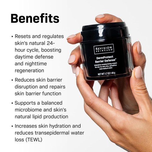 Revision Skincare DermProtect Barrier Defense™ - Intensive Moisturizer for Dry & Sensitive Skin, Hydrates & Strengthens