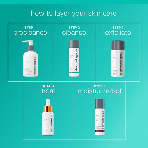 Dermalogica Clearing Skin Wash - Anti-Aging Acne Face Wash - Natural Breakout Clearing Foam with Salicylic Acid and Tea Tree Oil
