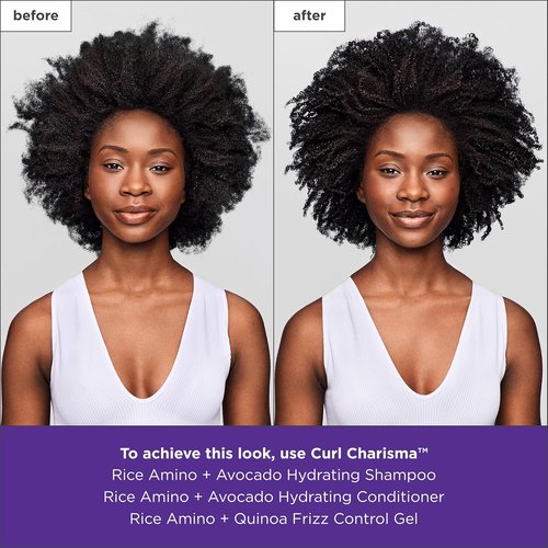 Briogeo Curl Charisma Shampoo - Hydrating Formula with Rice Amino & Avocado | Define & Moisturize Curly Hair | Sulfate-Free, Vegan