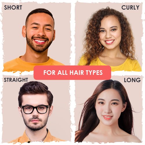 Hair Fibers for Thinning Hair for Women, Men. Plant-Based Formula for Instant Hairline & Bald Spot Coverage. Non-Itchy, Easy to Wash Out (Dark Brown)