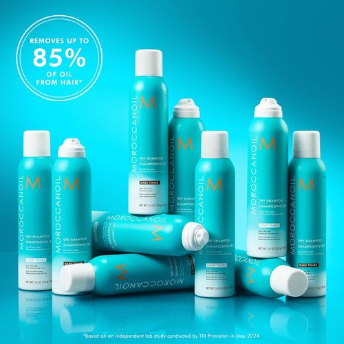 Moroccanoil Dry Shampoo for Dark Tones - Refreshing Formula for Oily Hair | 5.4 oz