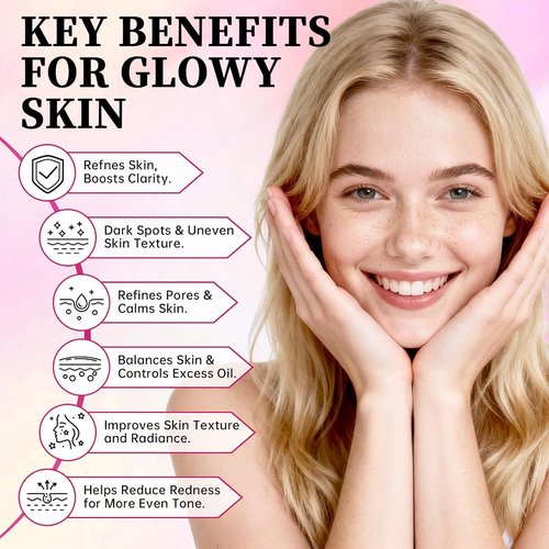 14% Azelaic Acid Acne Cream with Niacinamide & Centella,Azelaic Acid Facial Serum – Smooth & Even Skin Tone,Reduce Appearance of Blemishes,Dark Spots & Post-Acne Marks,Gentle Hydrating Formula,1.4oz