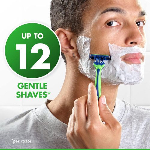 Gillette Sensor3 Sensitive Disposable Razors - 4 Pack for a Smooth, Comfortable Shave