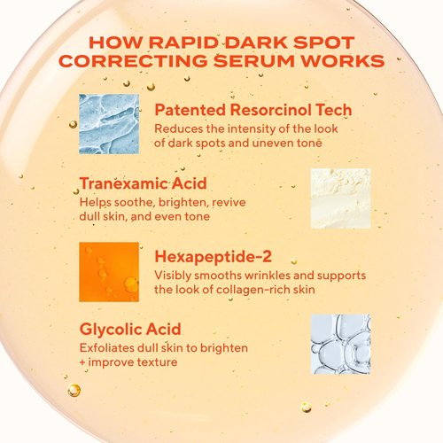 Murad Rapid Dark Spot Correcting Serum - Advanced Anti-Aging Formula with Resorcinol & Glycolic Acids - 1 Fl Oz