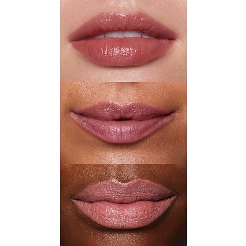 e.l.f. O Face Satin Lipstick - Richly Pigmented, Nourishing & Long-Lasting Creamy Formula | Vegan, Cruelty-Free, Dirty Talk