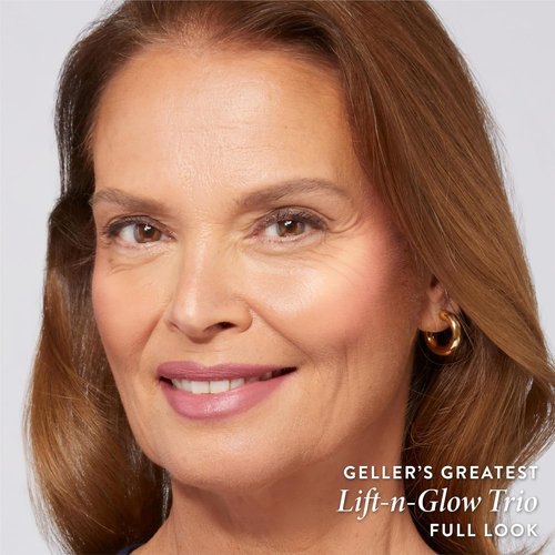 Laura Geller New York Lift-N-Glow Baked Trio Palette - Highlighter, Blush & Bronzer for All Skin Tones