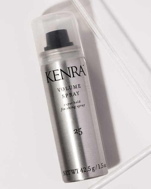 Kenra Professional Volume Spray 25 Bundle 80% | Super Hold Finishing & Styling Hairspray | Flake-free & Fast-drying | Wind & Humidity Resistance | All Hair Types | 10 oz + Travel 1.5 oz