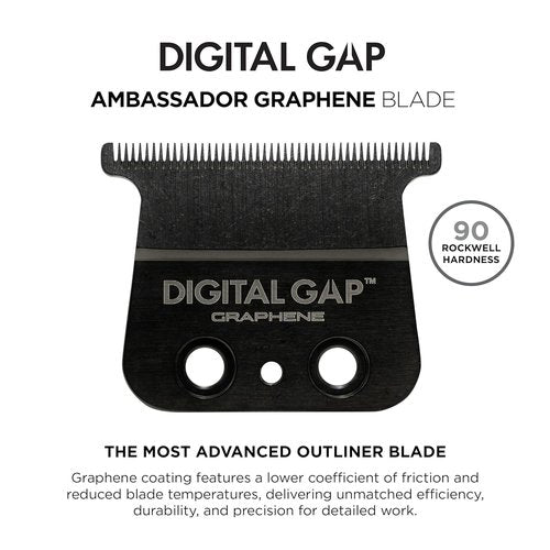 COCCO Graphene Trimmer Blade - ADGT-G Replacement for Hyper Veloce Pro & Veloce Pro Trimmers