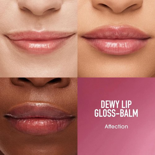 bareMinerals Dewy Lip Gloss-Balm | Hydrating Tinted Lip Gloss + Balm Hybrid, 24HR Moisture, Non-Sticky Finish