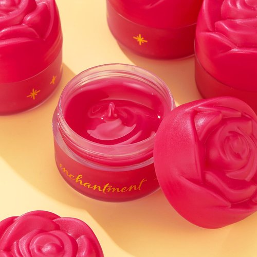 ColourPop Lip Mask - Leave-On Moisturizer & Overnight Treatment - Replenishes Dry Lips with Shea Butter & Vitamin E - Enchanted Rose (0.5 oz)