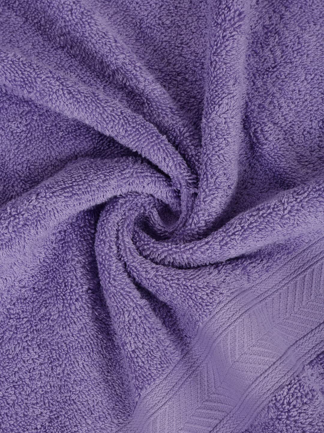 Casa Lino 24 Pack Wash Cloths Set, (12" X12) 100% Cotton wash Cloths, wash Cloths for Your face and Body, Highly Absorbent & fingertip Soft wash Cloths for Your face and Body, Purple