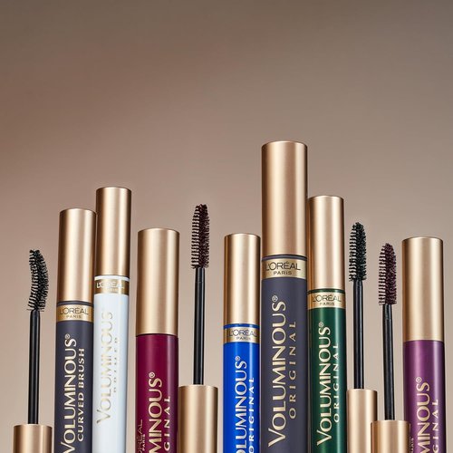 L’Oreal Paris Voluminous Mascara - Build Volume & Length - Washable, Blackest Black, 0.26 Fl Oz.